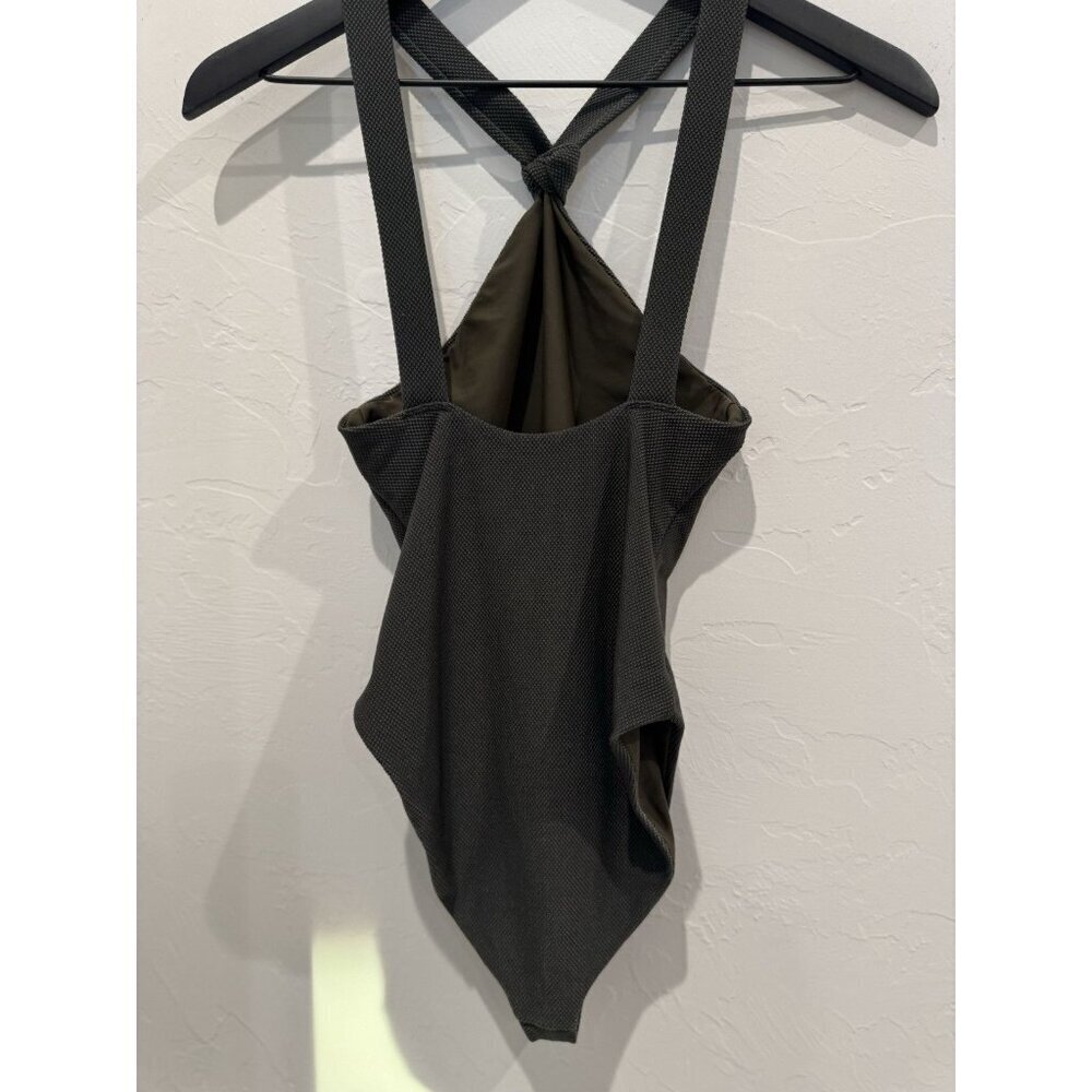 Revolve x House Of Harlow One Piece Swimsuit Dark Green Size XS - Picture 3 of 6